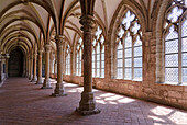 Kreuzgang, Kloster Walkenried, Harz, Niedersachsen, Deutschland, Europa