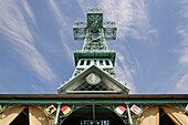Joseph cross, observation tower near Stolberg, Harz, Saxony-Anhalt, Germany, Europe