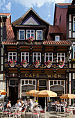 Cafe Wien, Wernigerode, Harz, Saxony-Anhalt, Germany, Europe