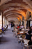 Cafe, Marais, Place des Vosges, Paris, France, Europe