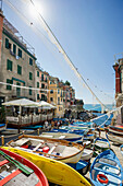 Riomaggiore, UNESCO Welterbe, Cinque Terre, Ligurien, Italien