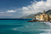 Basilica di Santa Maria Assunta, Camogli, province of Genua, Italian Riviera, Liguria, Italia