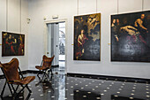 Kunstgalerie, Palazzo Bianco, Genua, Ligurien, Italien