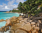 Anse Patates beach, La Digue, Seychelles, Indian Ocean, Africa