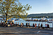 lake Zurich promenade, Zurich, Switzerland