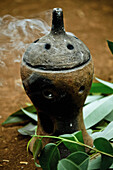 Traditional smoke pot, Ethiopia, Africa