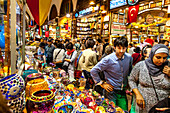 Inside the Spice Bazaar, Istanbul, Turkey