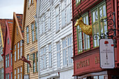 Storehouse of the Hanseatic League, Bryggen, Bergen, Province of Hordaland, Vestlandet, Norway, Europe