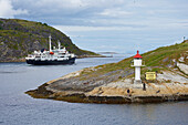 MS, Lofoten, Hurtigruten, Landegofjord near Bodo, Province of Nordland, Nordland, Norway, Europe