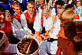 Song and dance festival, Tallinn, Estonia, Baltic States