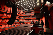 Guided tour in the new Concert hall Harpa, Reykjavik, Iceland