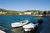 Boote, Sipanska Luka, Sipan, Elaphiten, Kroatien