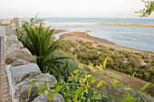 Festung, Blick auf Ria Formosa, Cacela Velha, Algarve, Portugal