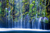 Mossbrae Falls cascades into the Sacramento River outside of Dunsmuir, CA Dunsmuir, California, USA