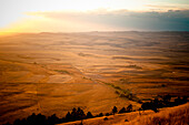 Fall Montana sunset USA