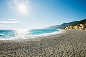 Beach, Varigotti, Finale Ligure, Province of Savona, Liguria, Italy