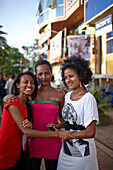 Three femal students, Bahir Dar, Amhara region, Ethiopia