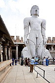 Statue of Gommateshvara Bahubali, Shravanabelagola, Karnataka, India