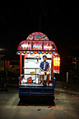 Boy selling ice cream, Malpe Beach, Udipi, Karnataka, India