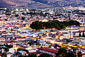 Evening View of the City of Oaxaca, Oaxaca, Mexico
