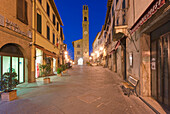 Palazzo Comunale at Dawn, Tuscany, Italy