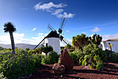 Mühle bei Antigua, Fuerteventura, Kanarische Inseln, Spanien