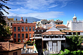 Blick auf Orotava, Teneriffa, Kanarische Inseln, Spanien