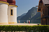 Kirche St. Bartholomä, Königssee, Nationalpark Berchtesgaden, Berchtesgadener Land, Bayern, Deutschland