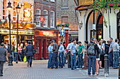 The Roundhouse Pub in Garrick Street, West End, London, England, United Kingdom
