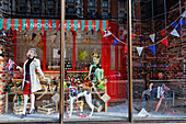 Window of the department store Harvey Nichols, Knightsbridge, London, England, United Kingdom