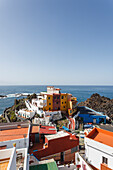 El Pris, Küstenort mit Fischerhafen am Atlantik, Teneriffa, Kanarische Inseln, Spanien, Europa