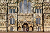 Kathedrale von Salisbury, Salisbury, Wiltshire, England, Grossbritannien