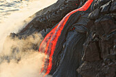 Kilauea Lava Flow, Kalapana, Big Island, Hawaii, USA