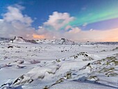 Northern Lights, Iceland, Europe.