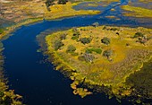 Okavango Delta, Botswana, Africa.