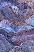 Artists Palette, Death Valley National Park, California, USA, America.