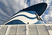BC Ferries ferry boat in Active Pass, Gulf Islands, BC, Canada.