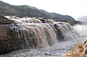 Hukou Falls of the Yellow River.