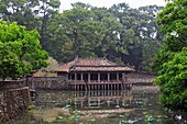 The Tu Duc Emperors tomb near Hue, Vietnam, Asia.