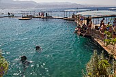 The Dolphin Reef, Eilat, Israel.