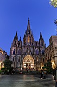 Barcelona Cathedral. XVth century. Barcelona.