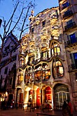 Casa Batlló Batlló House by Antoni Gaudi­. 1910. Barcelona.