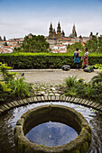 Cathedral, World Heritage Site, Way of St James, Santiago de Compostela, A Coruña province, Galicia, Spain