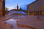 San Juan de los Panetes Church, Plaza del Pilar square, Zaragoza, Aragon, Spain.