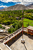 Stok Monastery, Leh Valley, Ladakh, Jammu and Kashmir State, India.