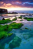 Beach of the Cathedrals. Ribadeo. Lugo. Galicia. Spain. Europe.
