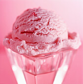 Scoop Of Pink Ice Cream