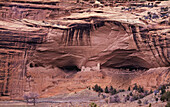 'Native Indian Cave Dwellings; Arizona, United States Of America'