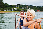 'Paddling On A Waka In The Bay Of Islands; New Zealand'
