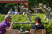 Cafe diane in the tuileries garden, 1st arrondissement, paris, france